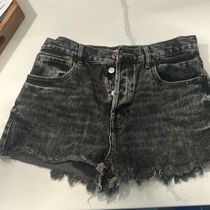 black pacsun shorts size 30